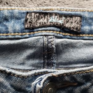 Tall light blue flare jeans